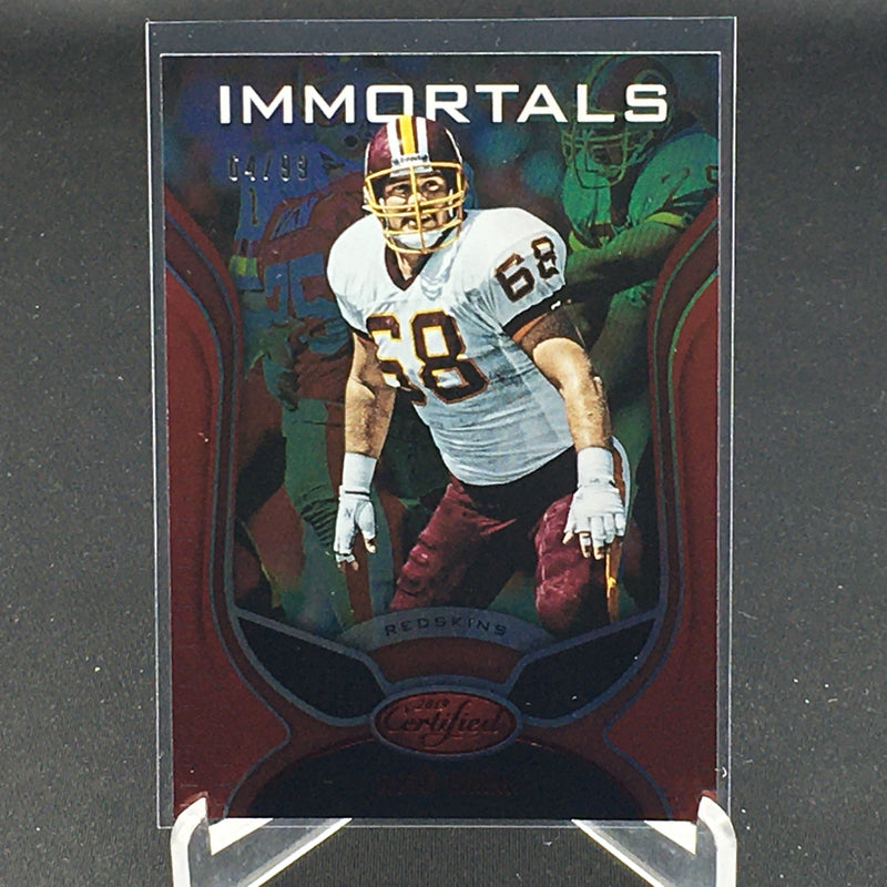 2019 PANINI CERTIFIED - IMMORTALS - RED MIRROR - R. GRIMM -