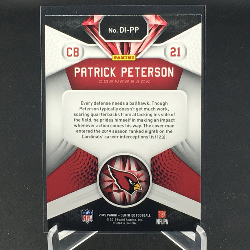 2019 PANINI CERTIFIED - DIAMONDS - P. PETERSON -