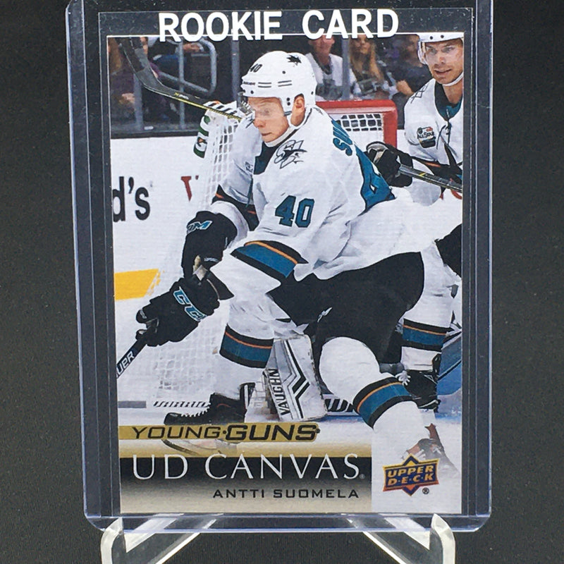 2018 UPPER DECK SERIES ONE - UD CANVAS - YOUNG GUNS - A. SUDMELA -