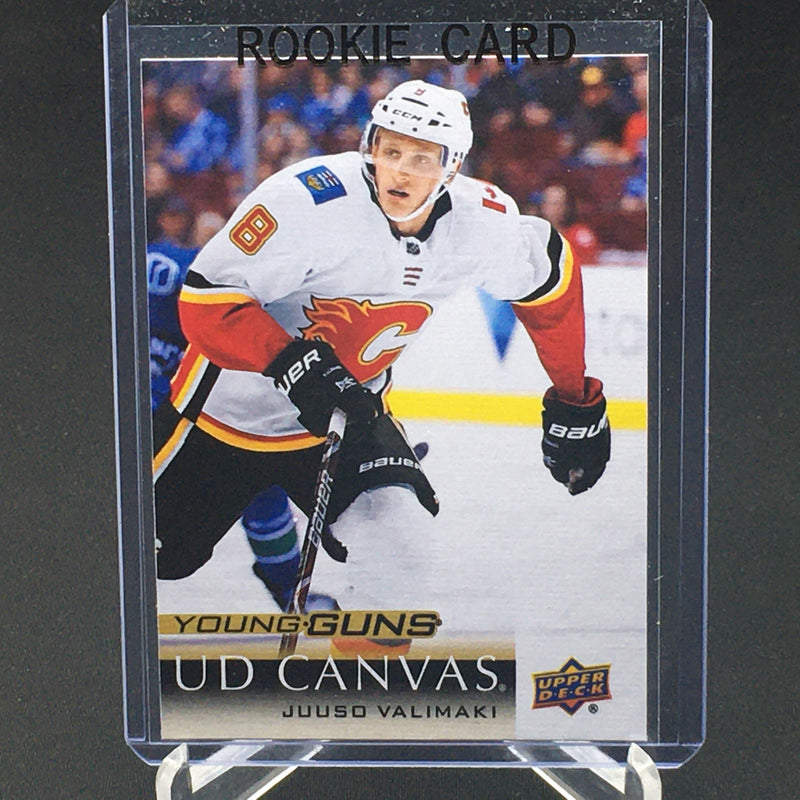 2018 UPPER DECK SERIES ONE - UD CANVAS - YOUNG GUNS - V. VALIMAKI -