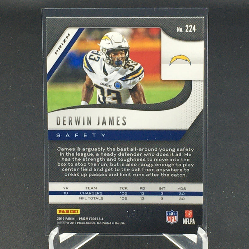 2019 PANINI PRIZM - HYPER PRIZM - D. JAMES - #224 - #'D/175