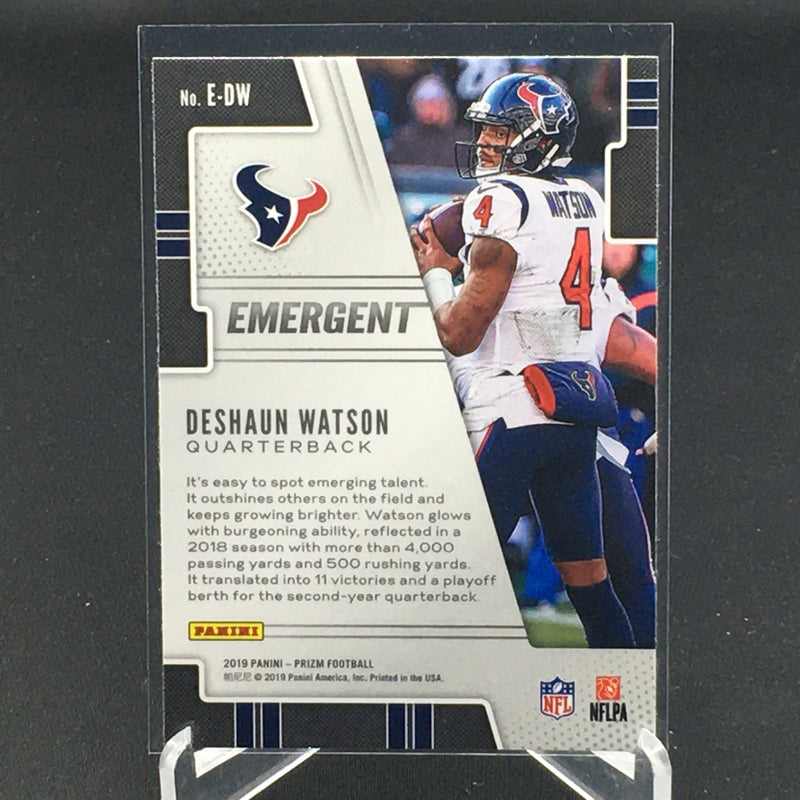 2019 PANINI PRIZM - EMERGENT - D. WATSON -