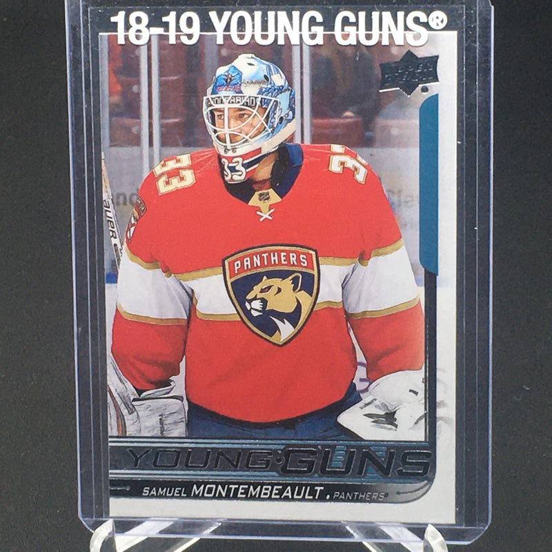 2018 UPPER DECK SERIES ONE - YOUNG GUNS - S. MONTEMBEAULT-