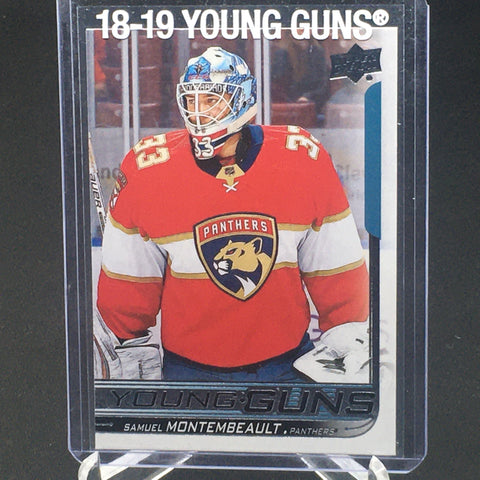 2018 UPPER DECK SERIES ONE - YOUNG GUNS - S. MONTEMBEAULT- #242