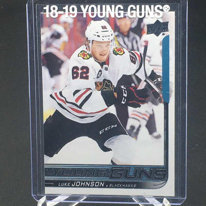 2018 UPPER DECK SERIES ONE - YOUNG GUNS - L. JOHNSON -