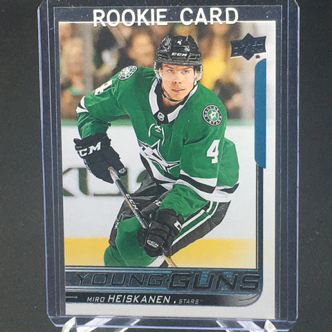 2018 UPPER DECK SERIES ONE - YOUNG GUNS - M. HEISKANEN - #246 - RC