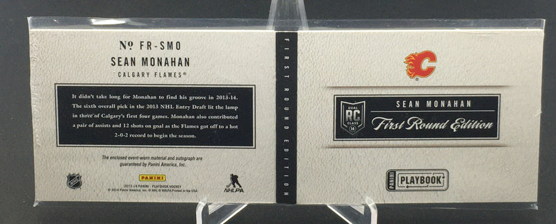 2013 PANINI PLAYBOOK - FIRST ROUND EDITION - S. MONAHAN -