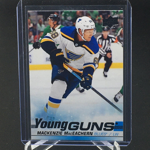2019 UPPER DECK SERIES ONE - YOUNG GUNS - M. MACEACHERN - #212 - RC