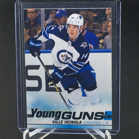 2019 UPPER DECK SERIES ONE - YOUNG GUNS - V. HEINOLA - #204 - RC