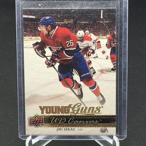 2014 UPPER DECK SERIES ONE - YOUNG GUNS CANVAS - J. SEKAC - #C106 - RC