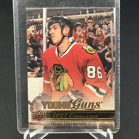 2014 UPPER DECK SERIES ONE - YOUNG GUNS CANVAS - T. TERAVAINEN - #C98 - RC