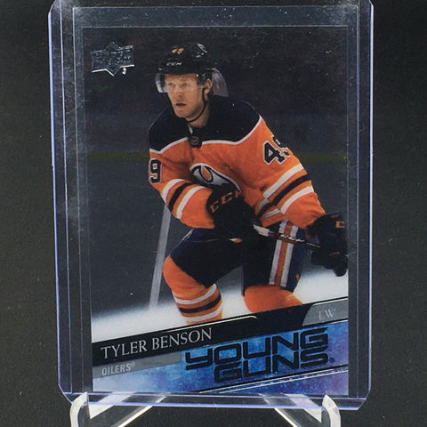 2020 UPPER DECK SERIES ONE - CLEAR CUT - YOUNG GUNS - T. BENSON - #218 - RC