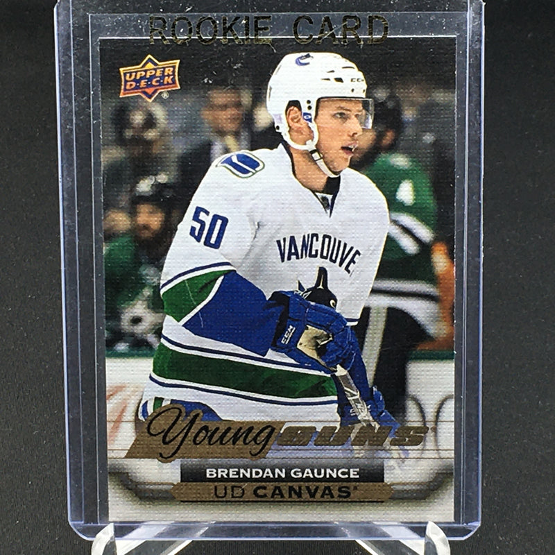 2015 UPPER DECK SERIES TWO - UD CANVAS - YOUNG GUNS - B. GAUNCE -