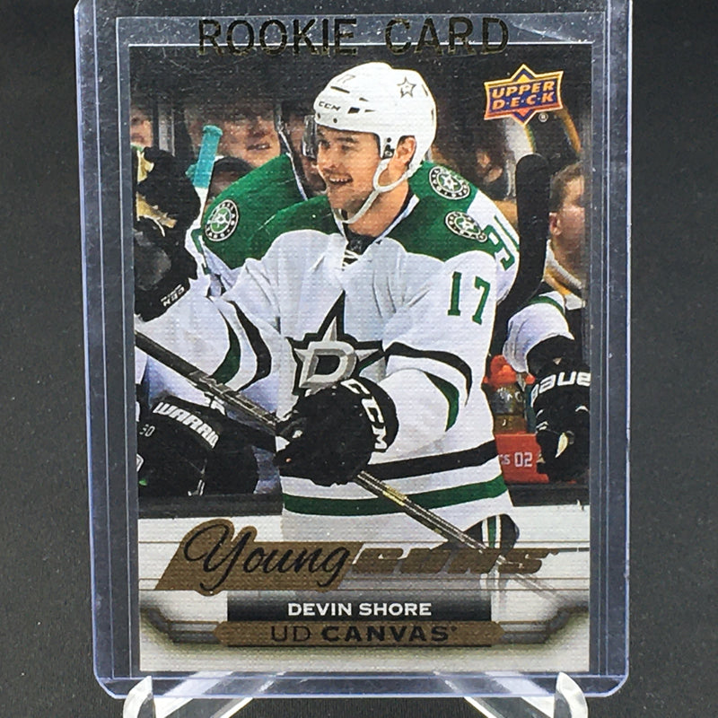 2015 UPPER DECK SERIES TWO - UD CANVAS - YOUNG GUNS - D. SHORE -