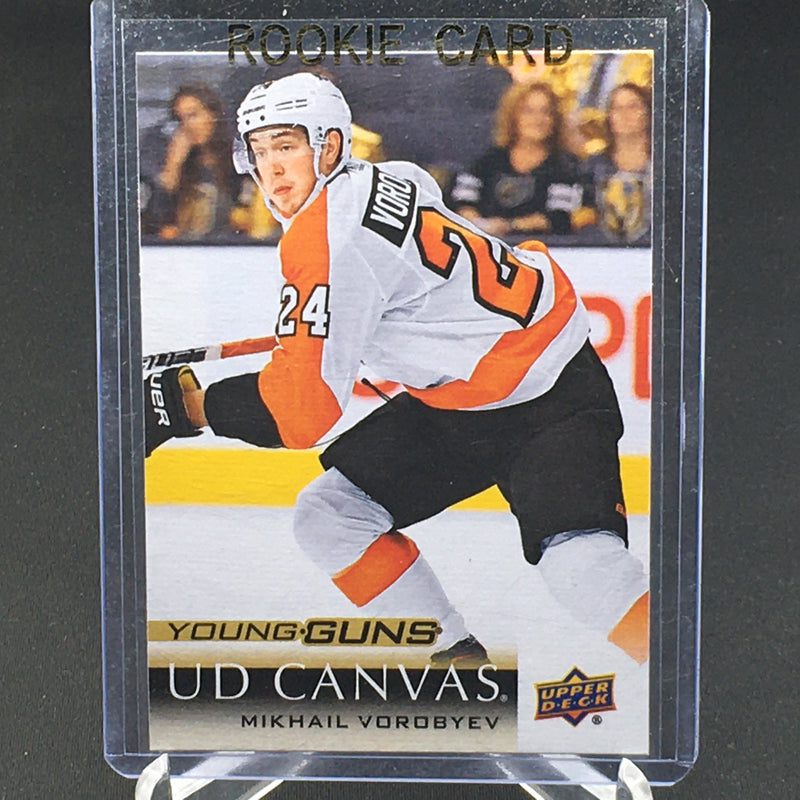 2018 UPPER DECK SERIES ONE - UD CANVAS - YOUNG GUNS - M. VOROBYEV -