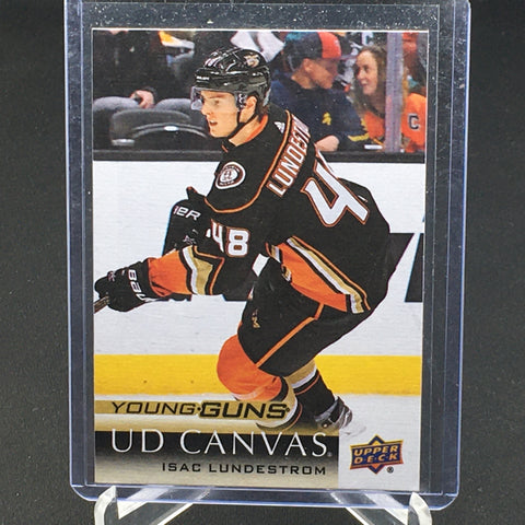 2018 UPPER DECK SERIES TWO - UD CANVAS - YOUNG GUNS - I. LUNDESTROM - #C216 - RC