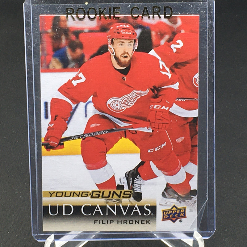 2018 UPPER DECK SERIES ONE - UD CANVAS - YOUNG GUNS - F. HRONEK -