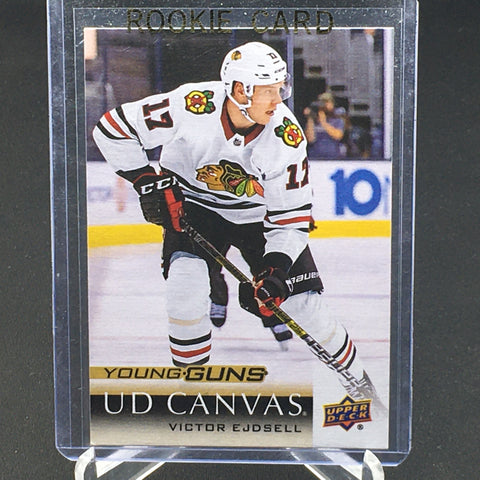 2018 UPPER DECK SERIES ONE - UD CANVAS - YOUNG GUNS - V. EJDSELL - #C116 - RC