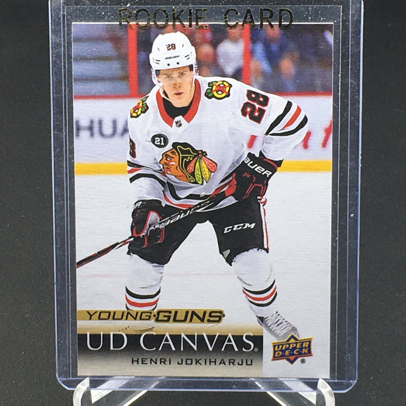 2018 UPPER DECK SERIES ONE - UD CANVAS - YOUNG GUNS - H. JOKIHARJU -