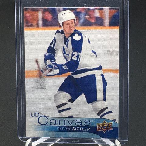 2016 UPPER DECK SERIES TWO - UD CANVAS - RETIRED - D. SITTLER - #C252