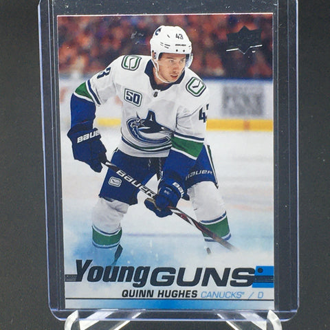 2019 UPPER DECK SERIES ONE - YOUNG GUNS - Q. HUGHES - #249 - RC
