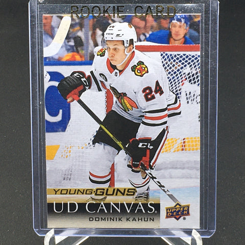 2018 UPPER DECK SERIES ONE - UD CANVAS - YOUNG GUNS - D. KAHUN - #C93 - RC