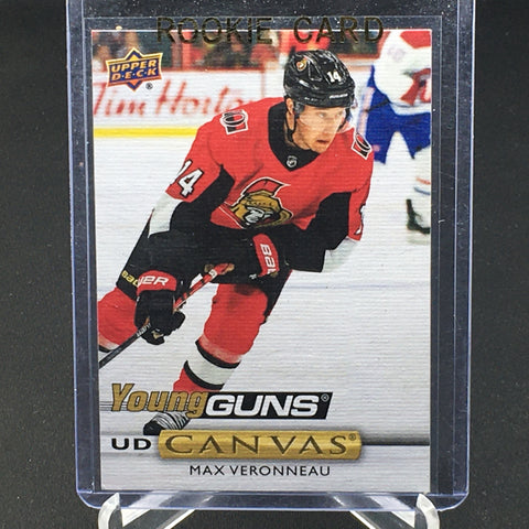 2019 UPPER DECK SERIES ONE - UD CANVAS - YOUNG GUNS - M. VERONNEAU - #C101 - RC