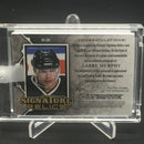 2016 LEAF ULTIMATE HOCKEY - SIGNATURE RELICS - L. MURPHY - #SR-LM1 - #'D/12 - QUAD RELIC - AUTOGRAPH