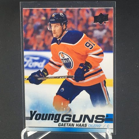 2019 UPPER DECK SERIES ONE - YOUNG GUNS - G. HAAS - #232 - RC