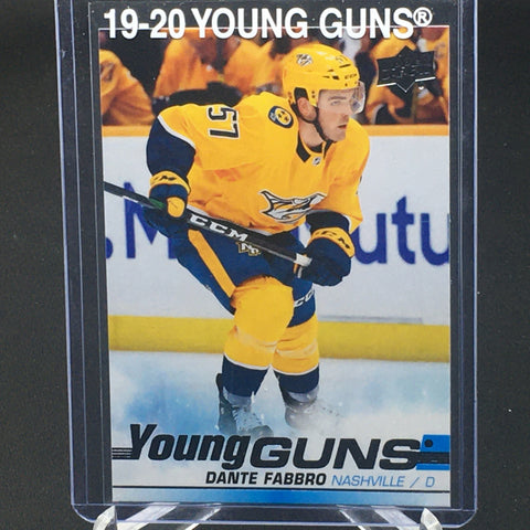 2019 UPPER DECK SERIES ONE - YOUNG GUNS - D. FABBRO - #229 - RC