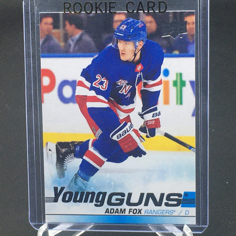 2019 UPPER DECK SERIES ONE - YOUNG GUNS - A. FOX - #228 - RC