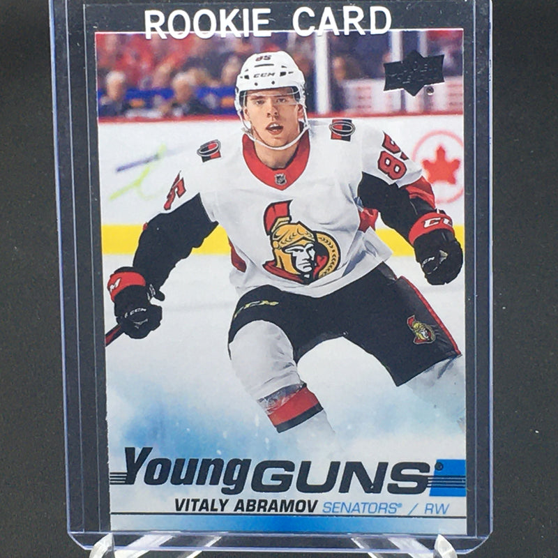 2019 UPPER DECK SERIES ONE - YOUNG GUNS - V. ABRAMOV -