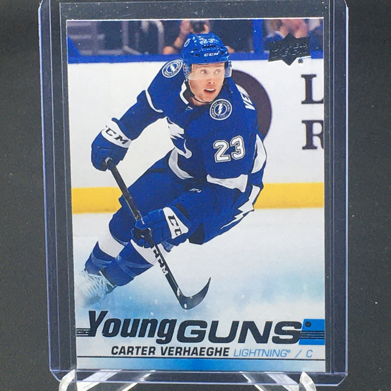 2019 UPPER DECK SERIES ONE - YOUNG GUNS - C. VERHAEGHE -