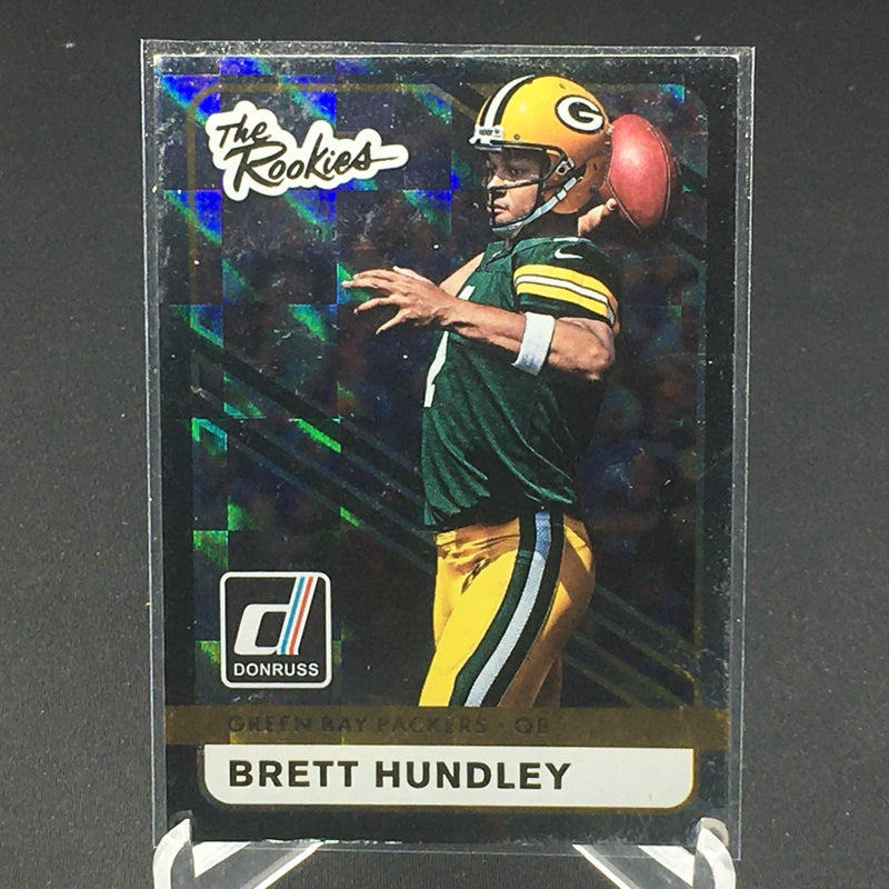 2015 PANINI DONRUSS - THE ROOKIES - B. HUNDLEY - #14 - #'D/999  - RC
