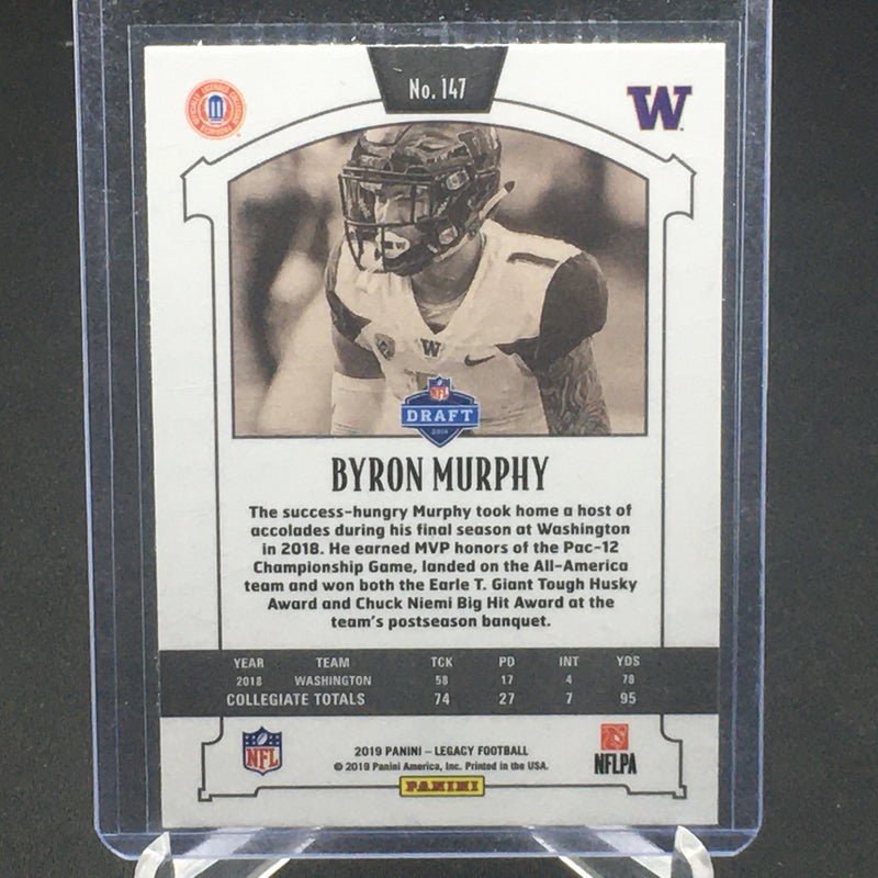 2019 PANINI LEGACY - BLUE - B. MURPHY - #147 - #'D/50 - RC