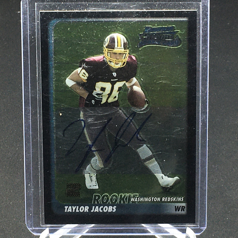 2003 TOPPS BOWMAN CHROME - T. JACOBS - AUTOGRAPH - RC