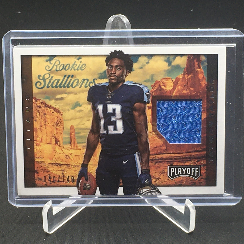 2017 PANINI PLAYOFF - ROOKIE STALLIONS - T. TAYLOR - #RS-TT - #'D/149 - RELIC - RC