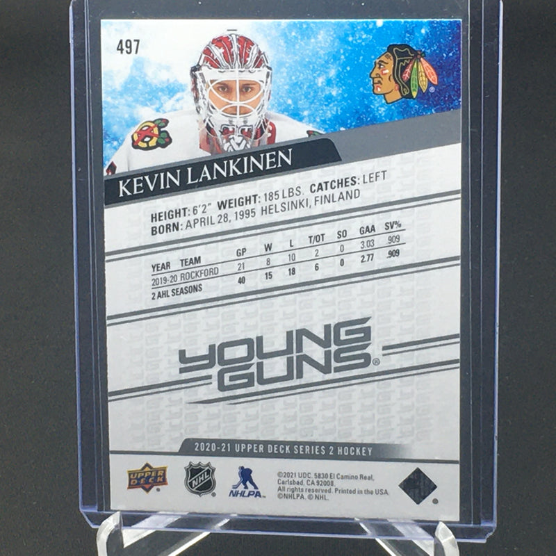2020 UPPER DECK SERIES TWO - YOUNG GUNS - K. LANKINEN -