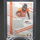 2018 PANINI DONRUSS ELITE - WHITE - D. HAMILTON - #184 - #'D/699 - RC