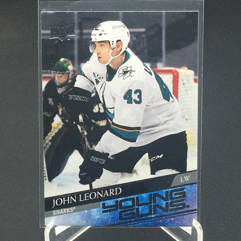 2020 UPPER DECK SERIES TWO - YOUNG GUNS - J. LEONARD - #474 - RC