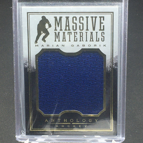 2014 PANINI ANTHOLOGY - MASSIVE MATERIALS - M. GABORIK - #MM-53 - #'D/140 - RELIC