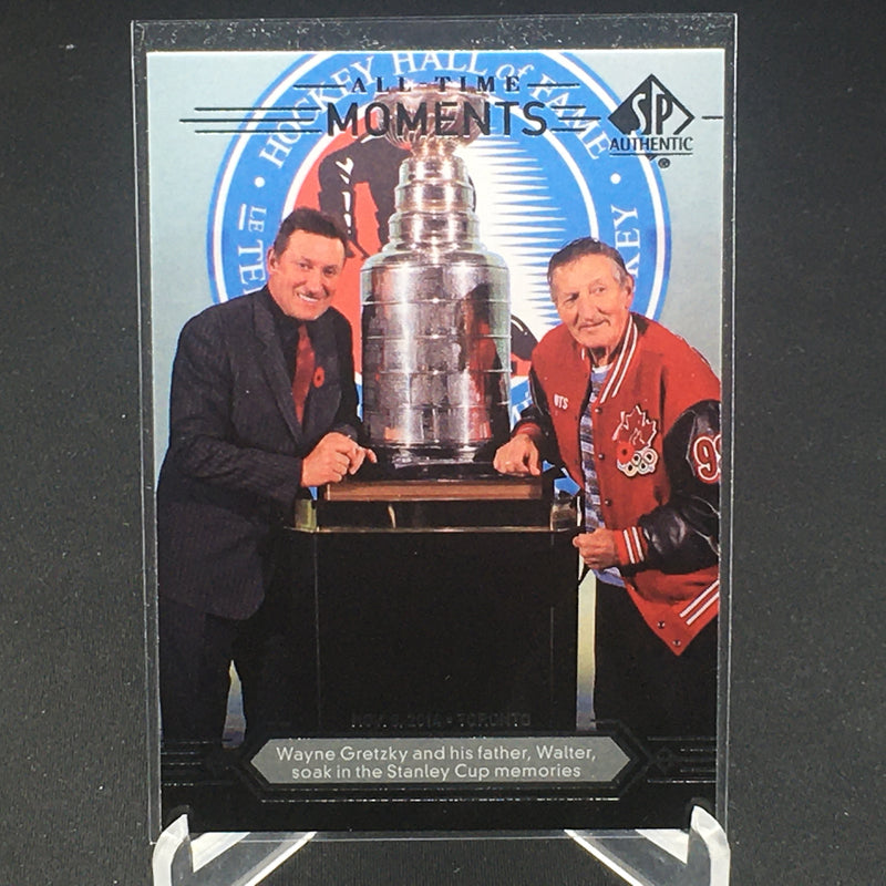 2014 UPPER DECK SP AUTHENTIC - ALL-TIME MOMENTS - W. GRETZKY -