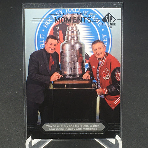 2014 UPPER DECK SP AUTHENTIC - ALL-TIME MOMENTS - W. GRETZKY - #198