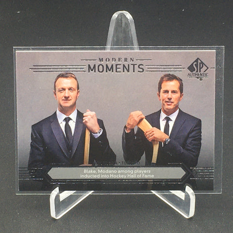 2014 UPPER DECK SP AUTHENTIC - MODERN MOMENTS - R. BLAME/ M. MODANO - #178