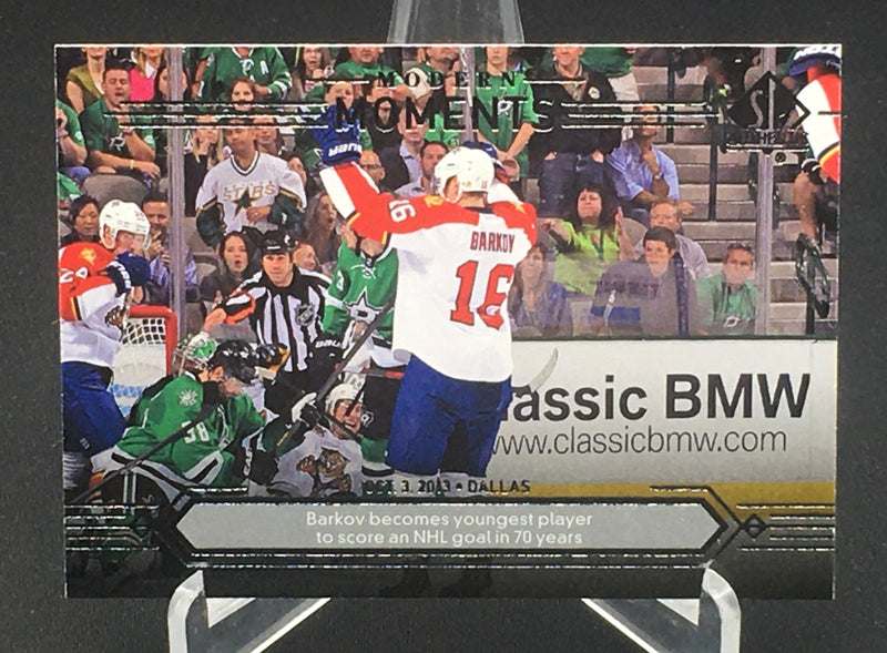 2014 UPPER DECK SP AUTHENTIC - MODERN MOMENTS - A. BARKOV -