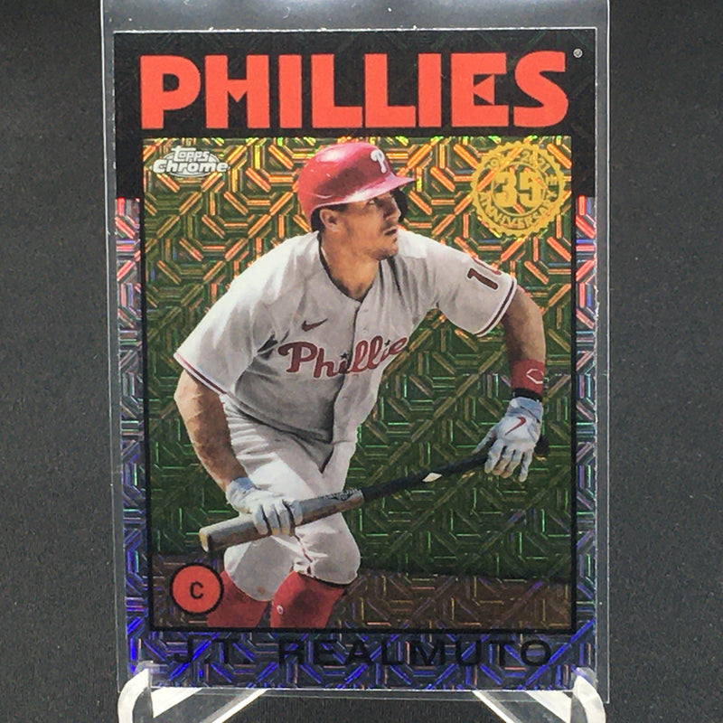 2021 TOPPS CHROME - 35TH ANNIVERSARY - J. REALMUTO -