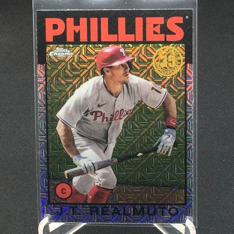 2021 TOPPS CHROME - 35TH ANNIVERSARY - J. REALMUTO - #86TC-19