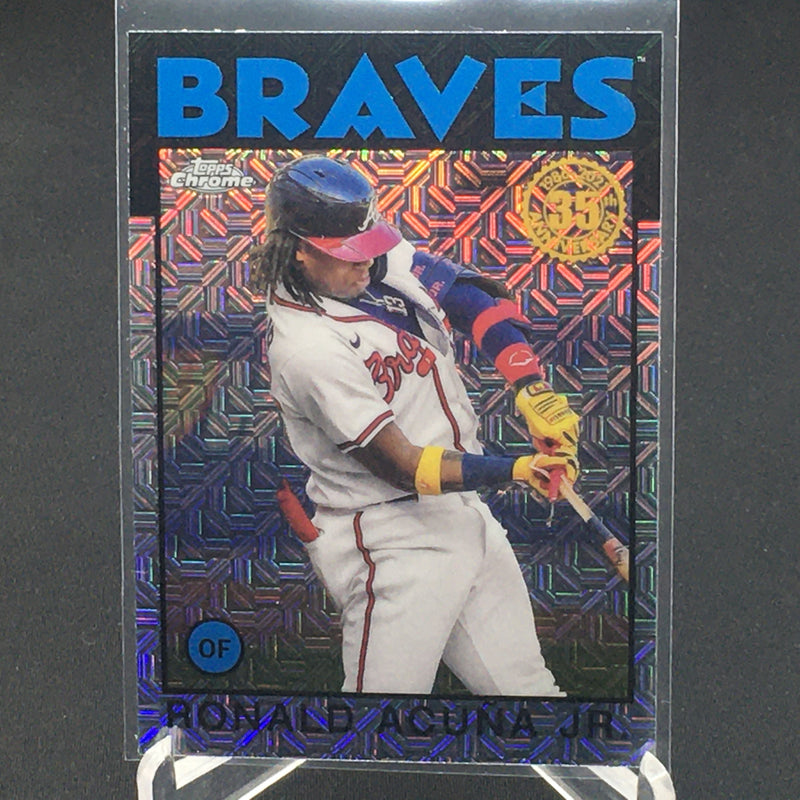 2021 TOPPS CHROME - 35TH ANNIVERSARY - R. ACUNA JR. -