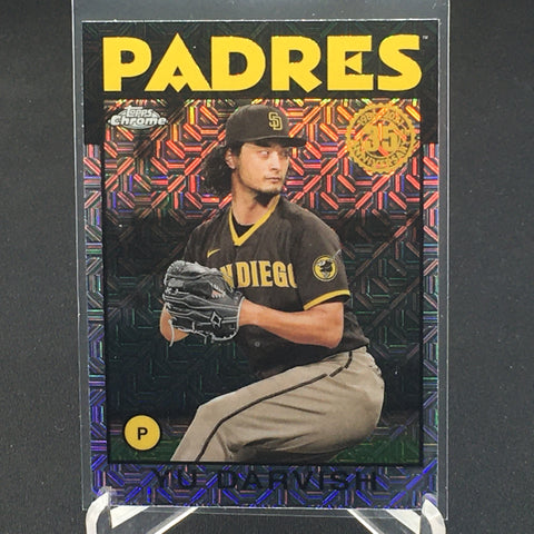 2021 TOPPS CHROME - 35TH ANNIVERSARY - Y. DARVISH - #86TC-38