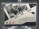 2009 PANINI THREADS - TRIPLE THREAT - T. BRADY/ R. MOSS/ L. MARONEY - #4 - #'D/100